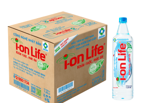 Nước Khoáng I-ON Life 1,25l (Thùng 12 chai)