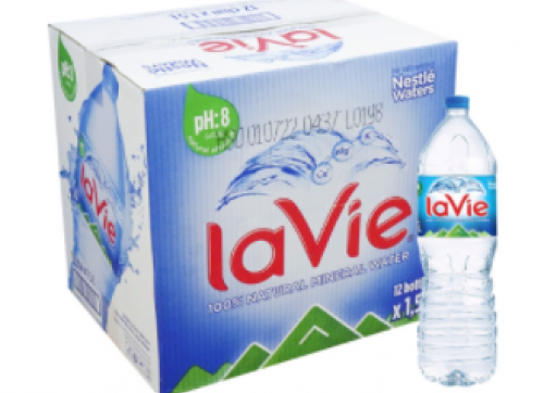 Nước Khoáng LaVie 1.5l (Thùng 12 chai)